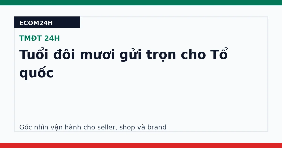Tuổi đôi mươi gửi trọn cho Tổ quốc