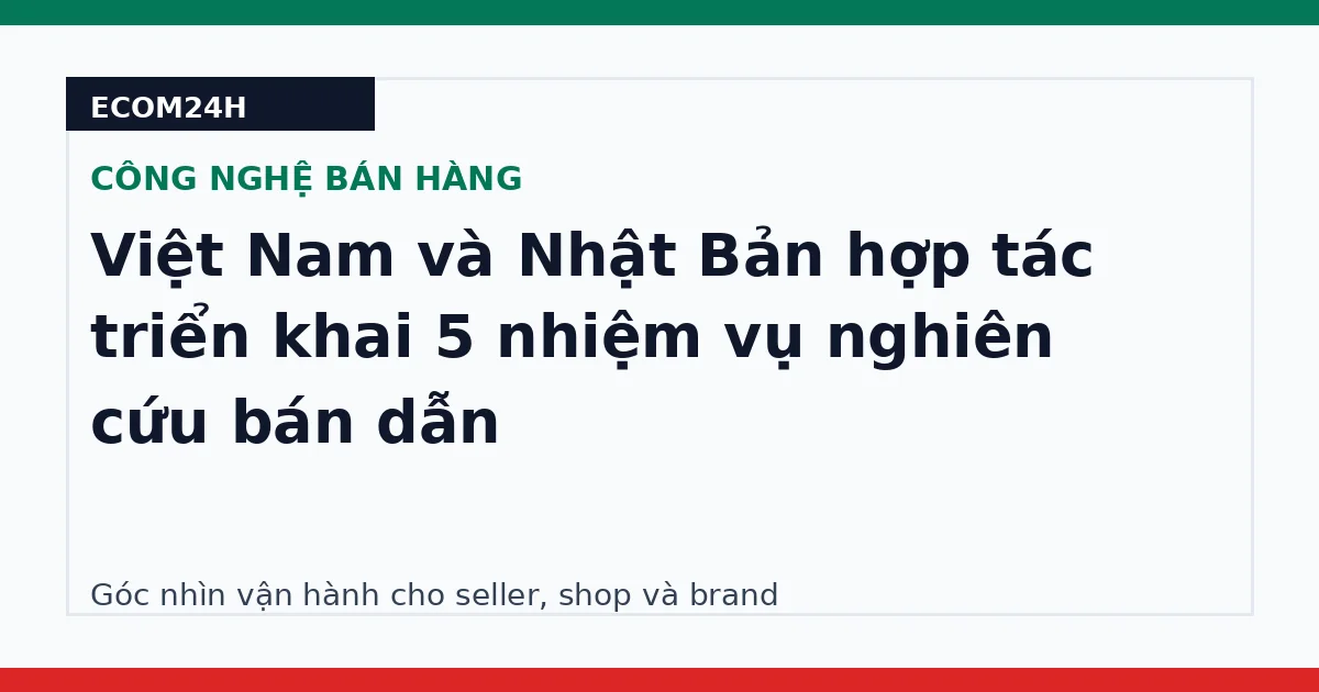 Việt Nam và Nhật Bản hợp tác triển khai 5 nhiệm vụ nghiên cứu bán dẫn