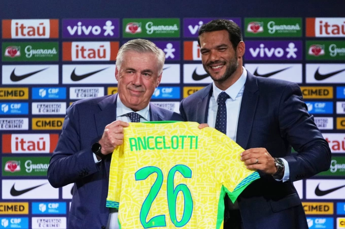 Ancelotti: 'Brazil sẽ đá như Real mùa 2023-2024'