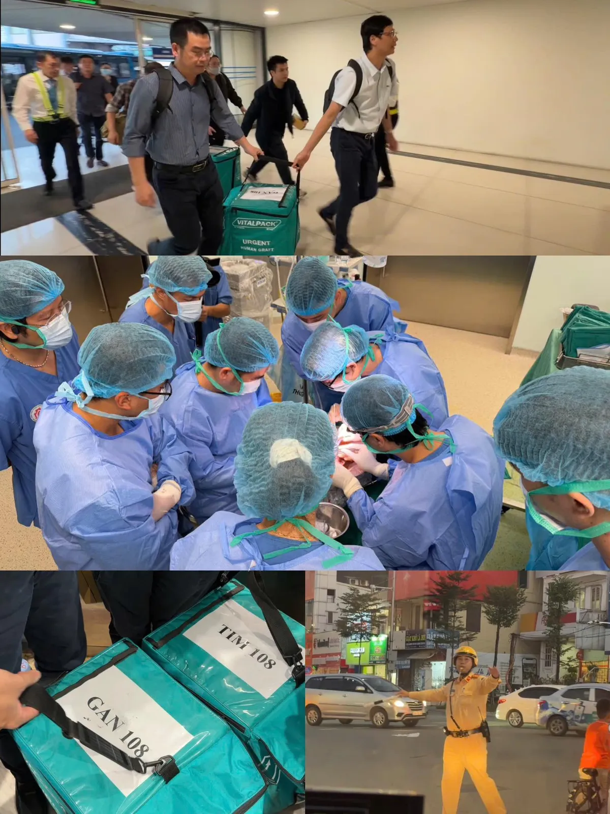 Hành trình điều phối tạng hiến từ Cần Thơ ra Hà Nội - hơn 2.000km hồi sinh sự sống