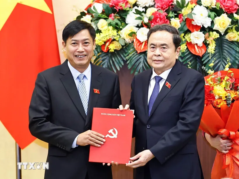 Chủ tịch Quốc hội chủ trì Lễ công bố các quyết định về công tác cán bộ